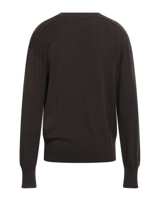 Pullover di Burberry in Black da Uomo