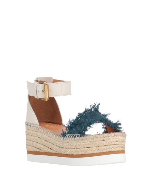 See By Chloé Blue Espadrilles