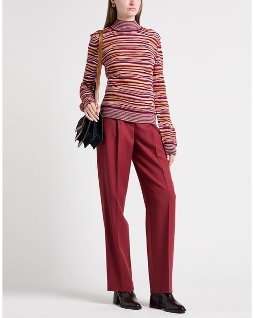 Missoni Red Turtleneck