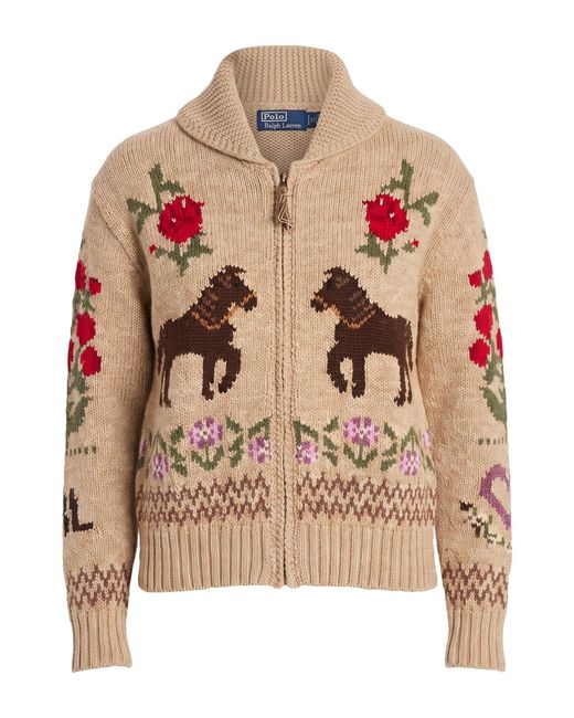 Polo Ralph Lauren Brown Cardigan