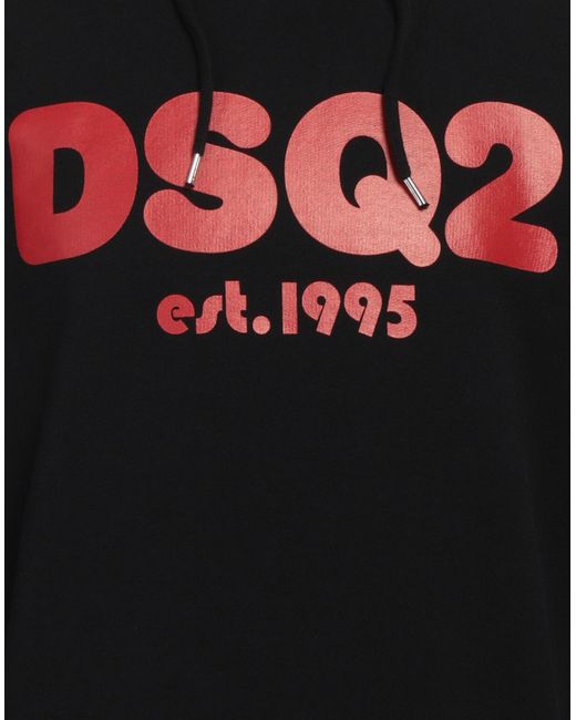 DSquared² Black Sweatshirt for men
