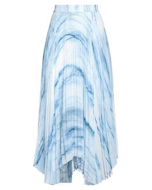 Dondup Blue Midi Skirt