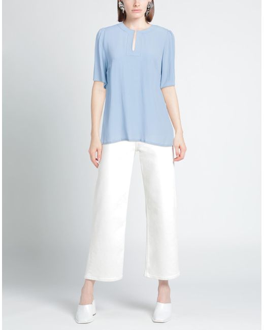 Maison Common Blue Top