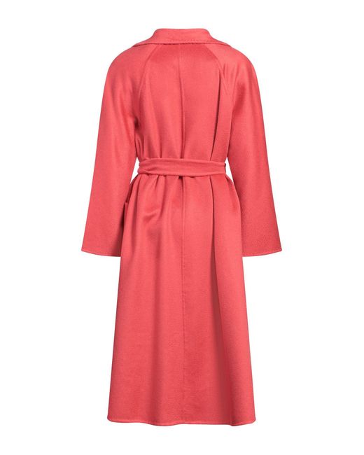Max Mara Red Mantel