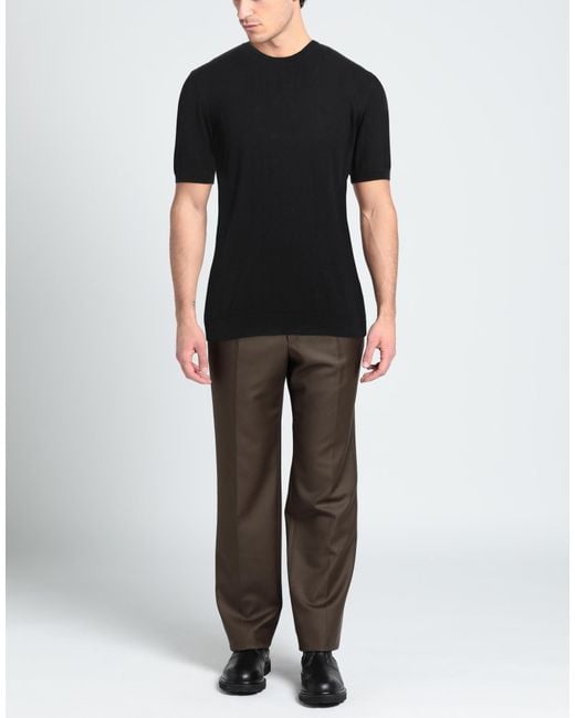Pullover Alpha Studio de hombre de color Black