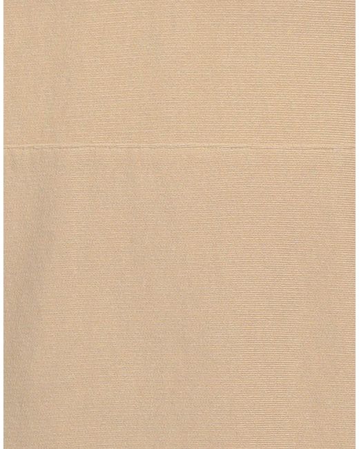 Sandro Brown Camel Sweatshirt Cotton, Elastane for men