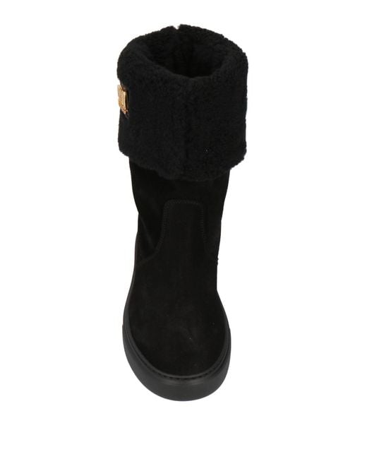 Botines de ca a alta de Class Roberto Cavalli de color Negro Lyst