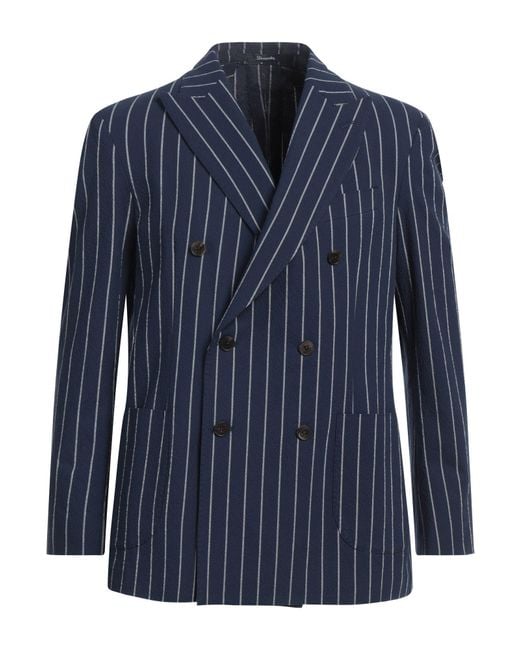 Drumohr Blue Blazer for men