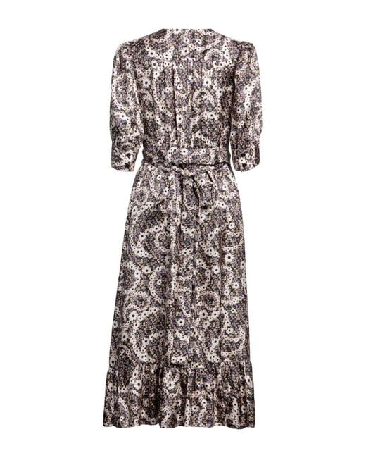 Sandro Black Midi Dress