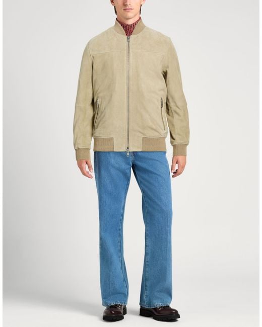 Liu Jo Natural Jacket Leather for men