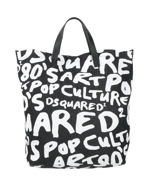 Borsa A Mano di DSquared² in Black da Uomo
