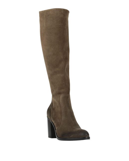 Strategia Brown Boot Leather