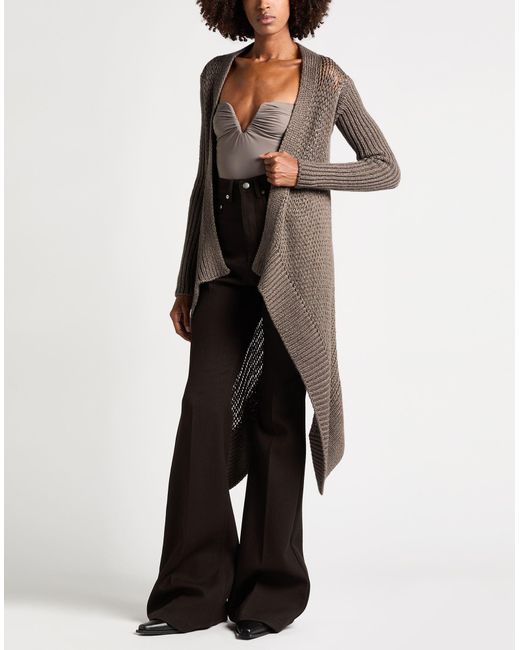Rick Owens Gray Cardigan