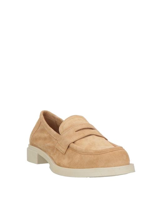 Bervicato Natural Loafers Leather