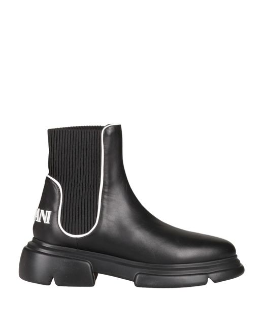Emporio Armani Ankle Boots in Black | Lyst