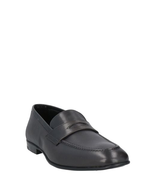 Doucal's Gray Loafers for men