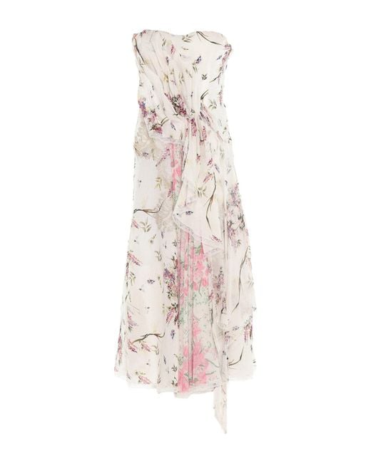 Ermanno Scervino Multicolor Midi Dress