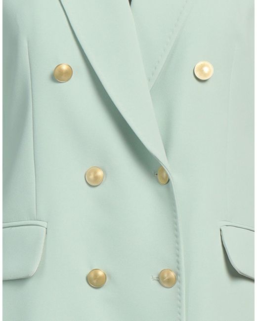 Nenette Green Blazer Polyester, Elastane