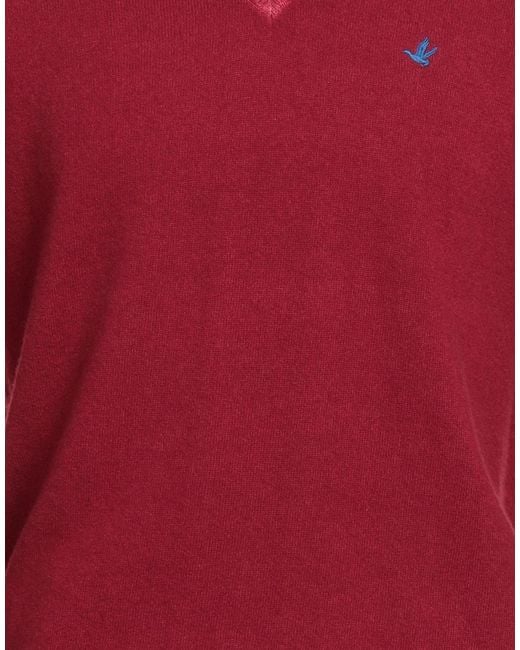 Brooksfield Red Sweater for men