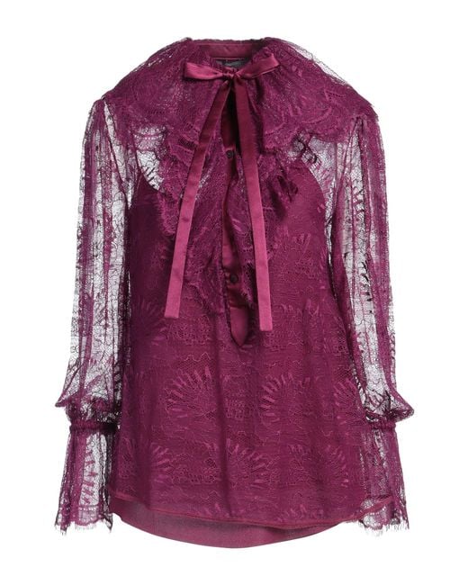 Alberta Ferretti Purple Top
