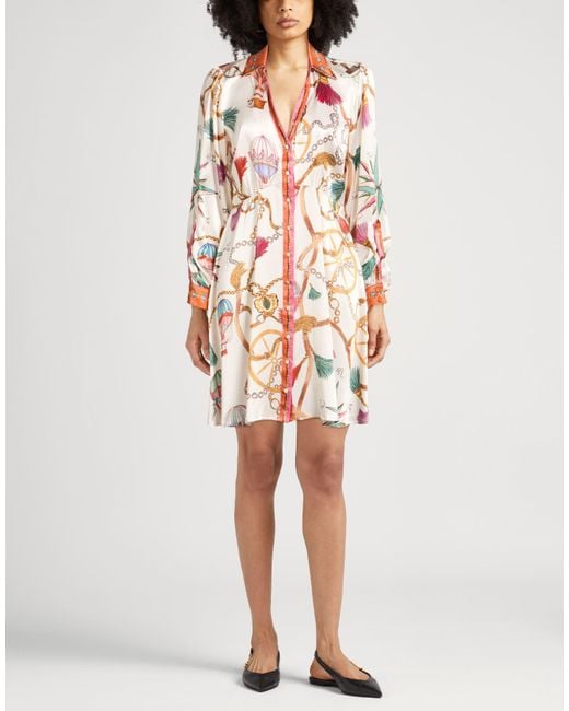 Hale Bob White Mini Dresses