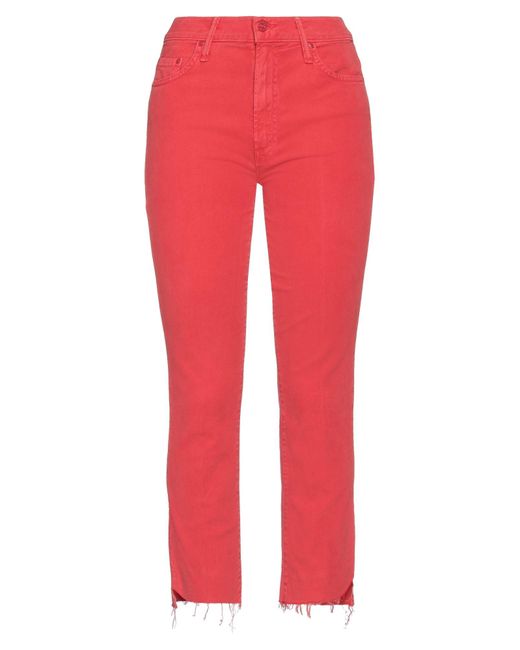 Mother Red Jeans