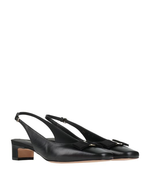 Ferragamo Black Pumps Leather