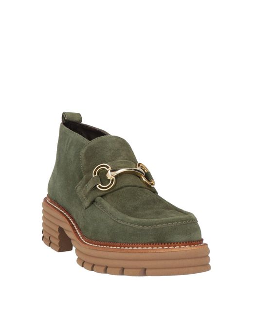 Pedro Miralles Green Ankle Boots