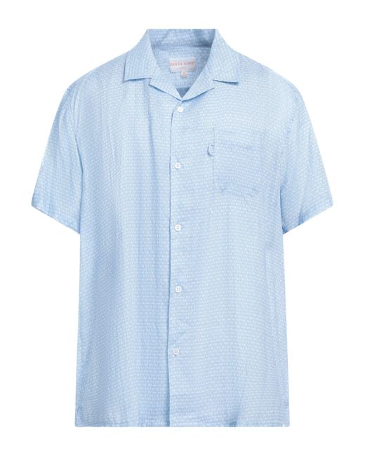Derek Rose Blue Shirt for men