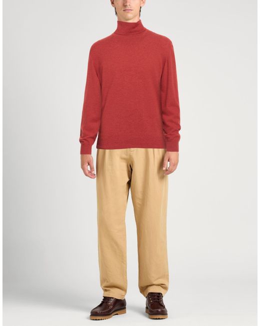 Alpha Studio Red Turtleneck for men