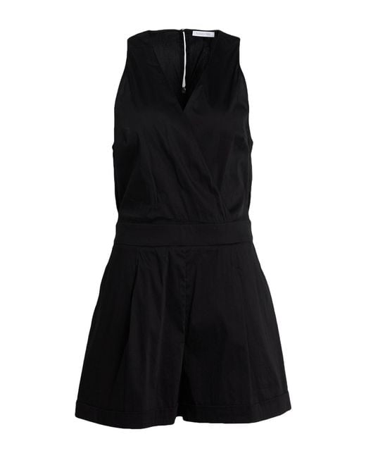 Patrizia Pepe Black Playsuits