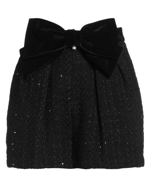Elisabetta Franchi Black Shorts & Bermudashorts
