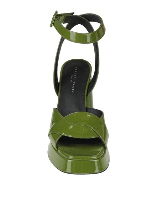 Roberto Festa Green Sandals
