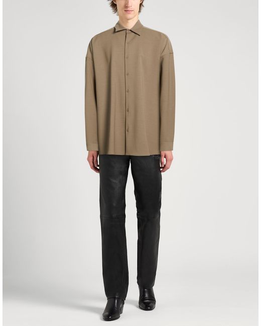Camisa Entire studios de hombre de color Brown