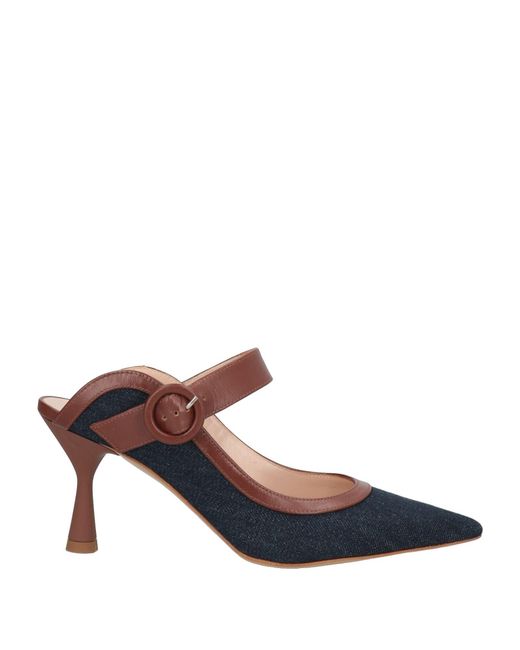KARIDA Brown Mules & Clogs