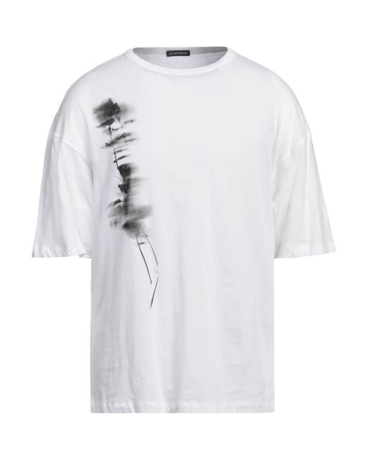 T-shirt di Ann Demeulemeester in White da Uomo