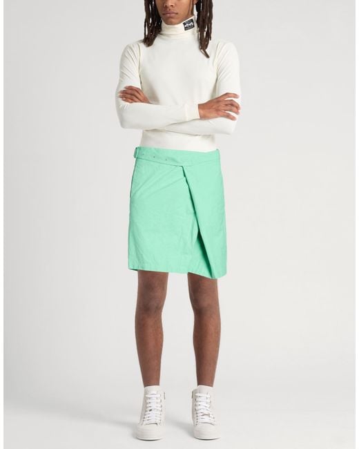 Facetasm Green Shorts & Bermuda Shorts for men