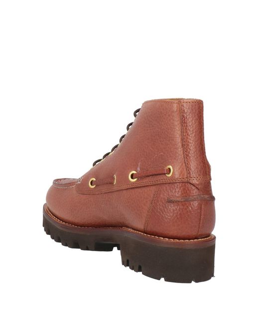 GRENSON Brown Ankle Boots
