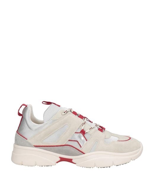 Isabel Marant Pink Light Sneakers Polyester, Leather
