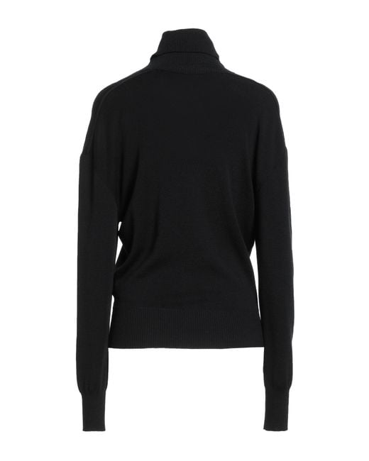 Burberry Black Turtleneck Wool