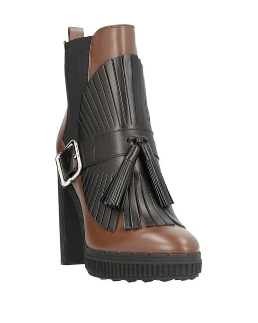 Tod's Black Ankle Boots
