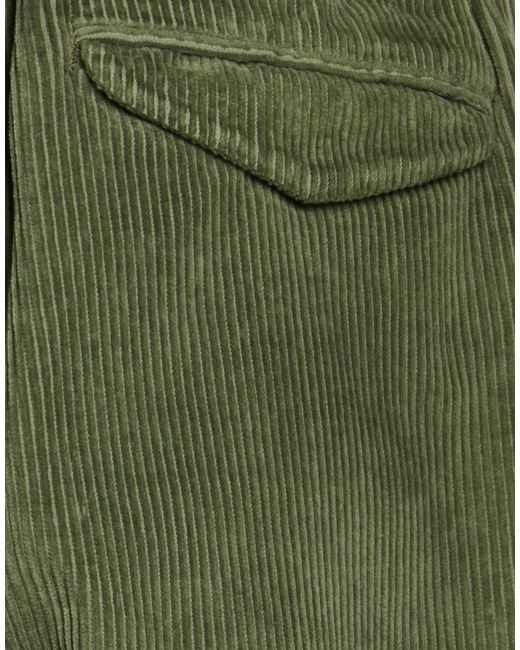 Cruna Green Pants Cotton, Elastane for men