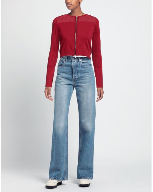 Cardigan High en coloris Red