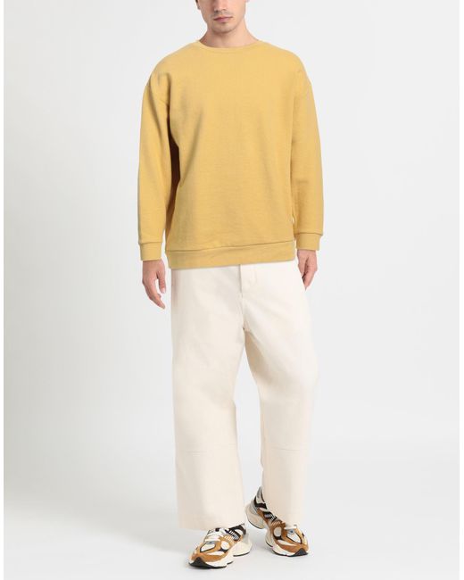 Felpa di Can Pep Rey in Yellow da Uomo
