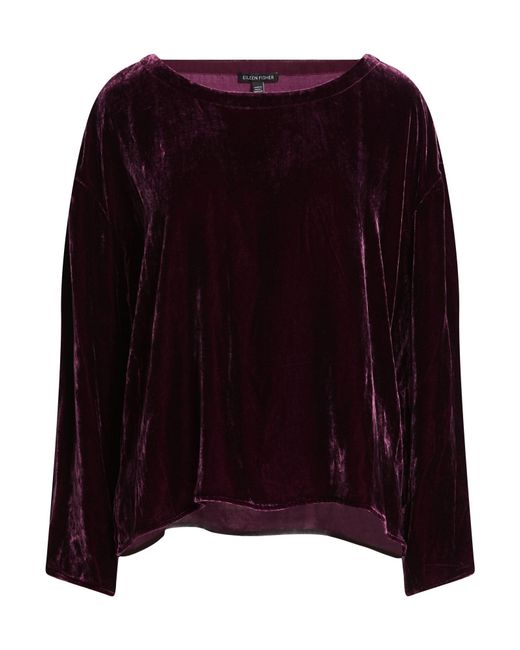Eileen Fisher Purple Tops