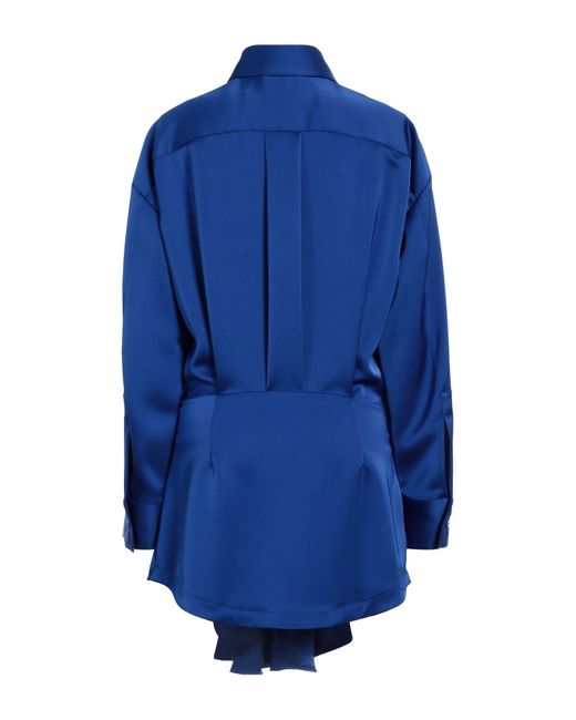 The Attico Blue Mini-Kleid
