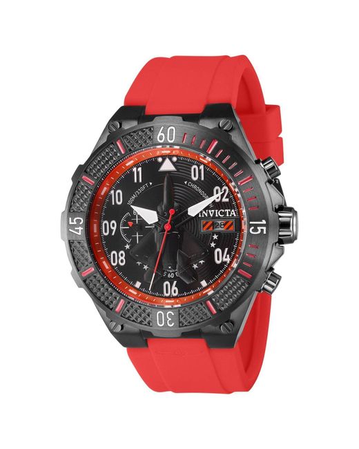 INVICTA WATCH Armbanduhr in Red für Herren