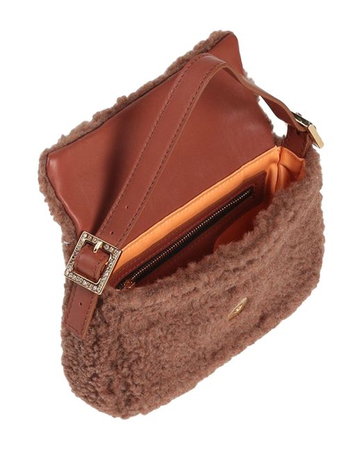Gedebe Brown Handbag