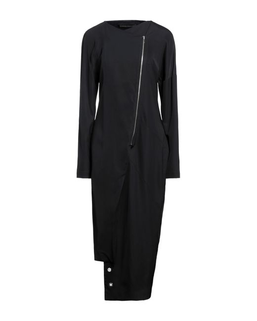 Malloni Black Midi Dress