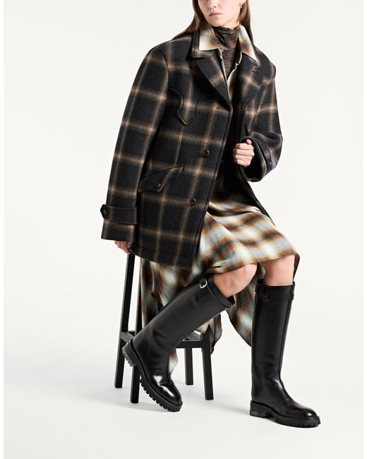 Ann Demeulemeester Black Boot Leather